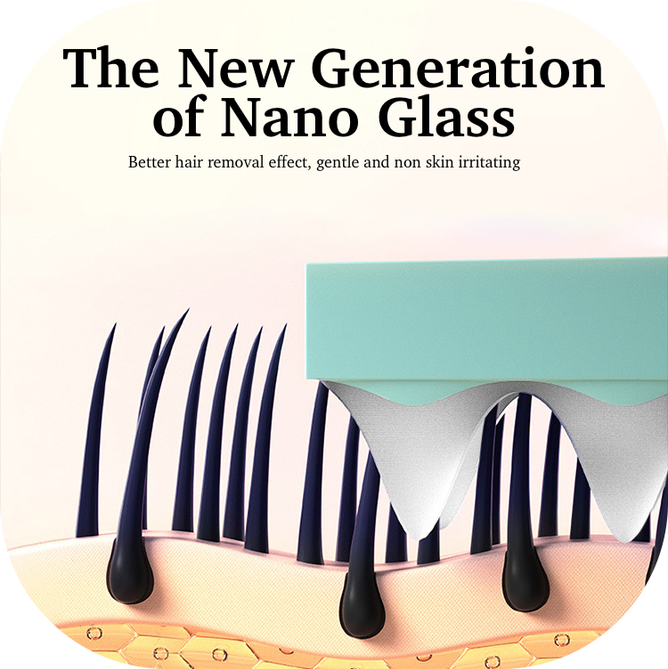 Lissea Crystal™  Epilatore in cristallo nano-glass